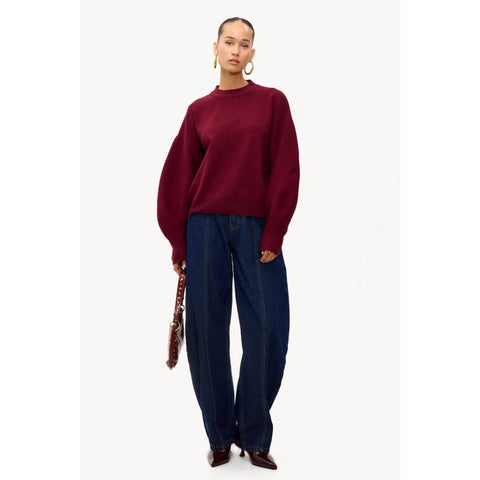 Sweater LEIA - Bordeaux