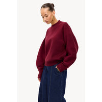 Sweater LEIA - Bordeaux