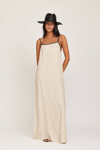 AMANDA Linen Dress