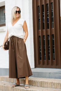 Broekrok LIVA - Brown