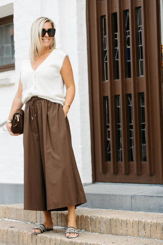 Broekrok LIVA - Brown