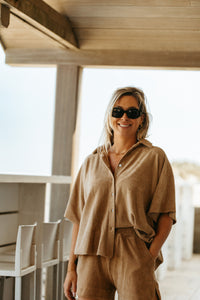 Blouse ODETTE - Camel