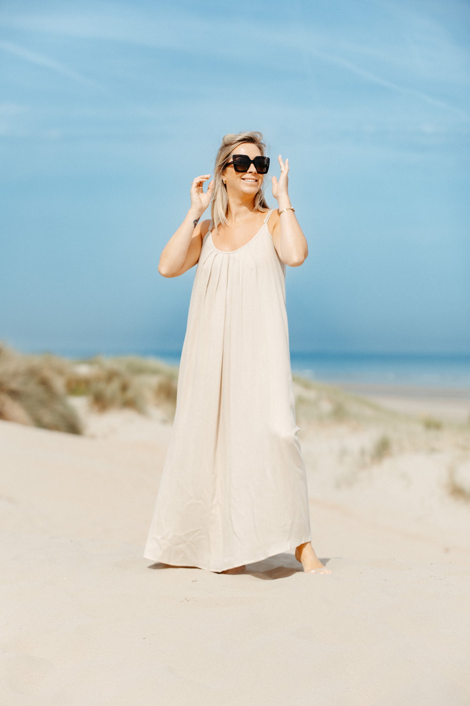 Dress OONA - Beige