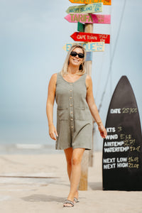 Dress LIZË - Kaki