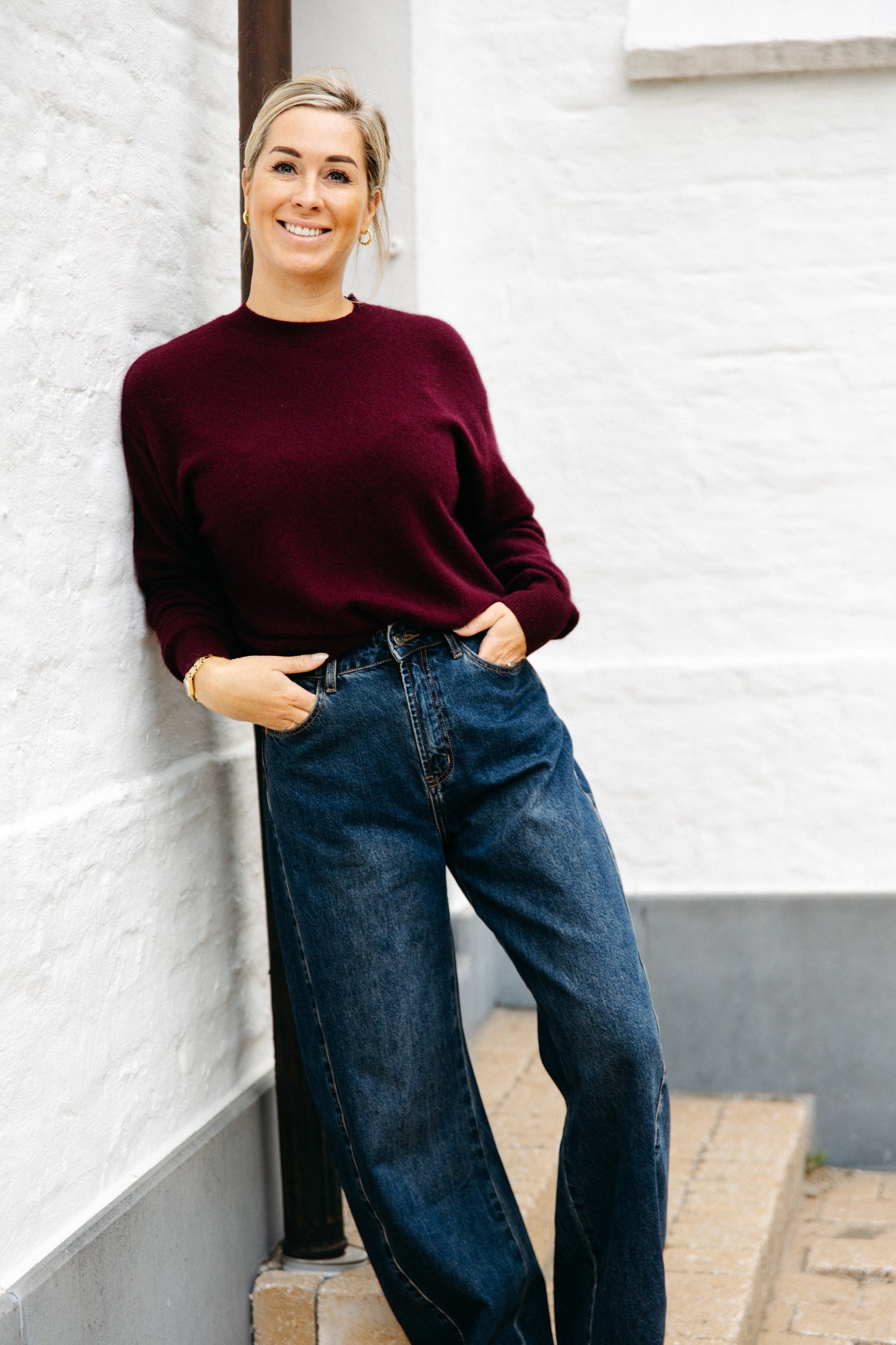 LINA Sweater - Bordeaux