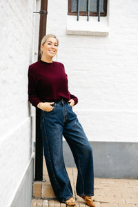 LINA Sweater - Bordeaux