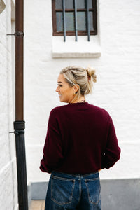 LINA Sweater - Bordeaux