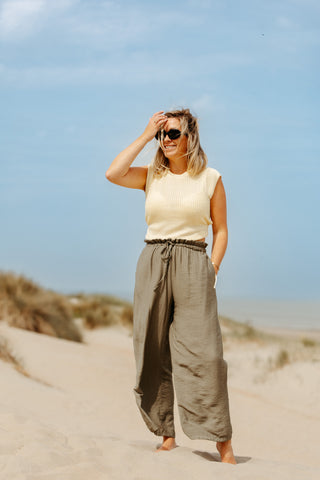 Pants HANNE - Kaki