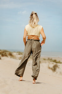 Pants HANNE - Kaki