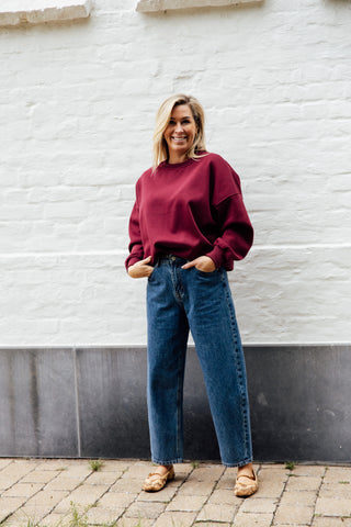 Sweater POMMELIEN - Raspberry