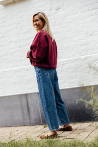 Sweater POMMELIEN - Raspberry