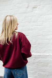 Sweater POMMELIEN - Raspberry