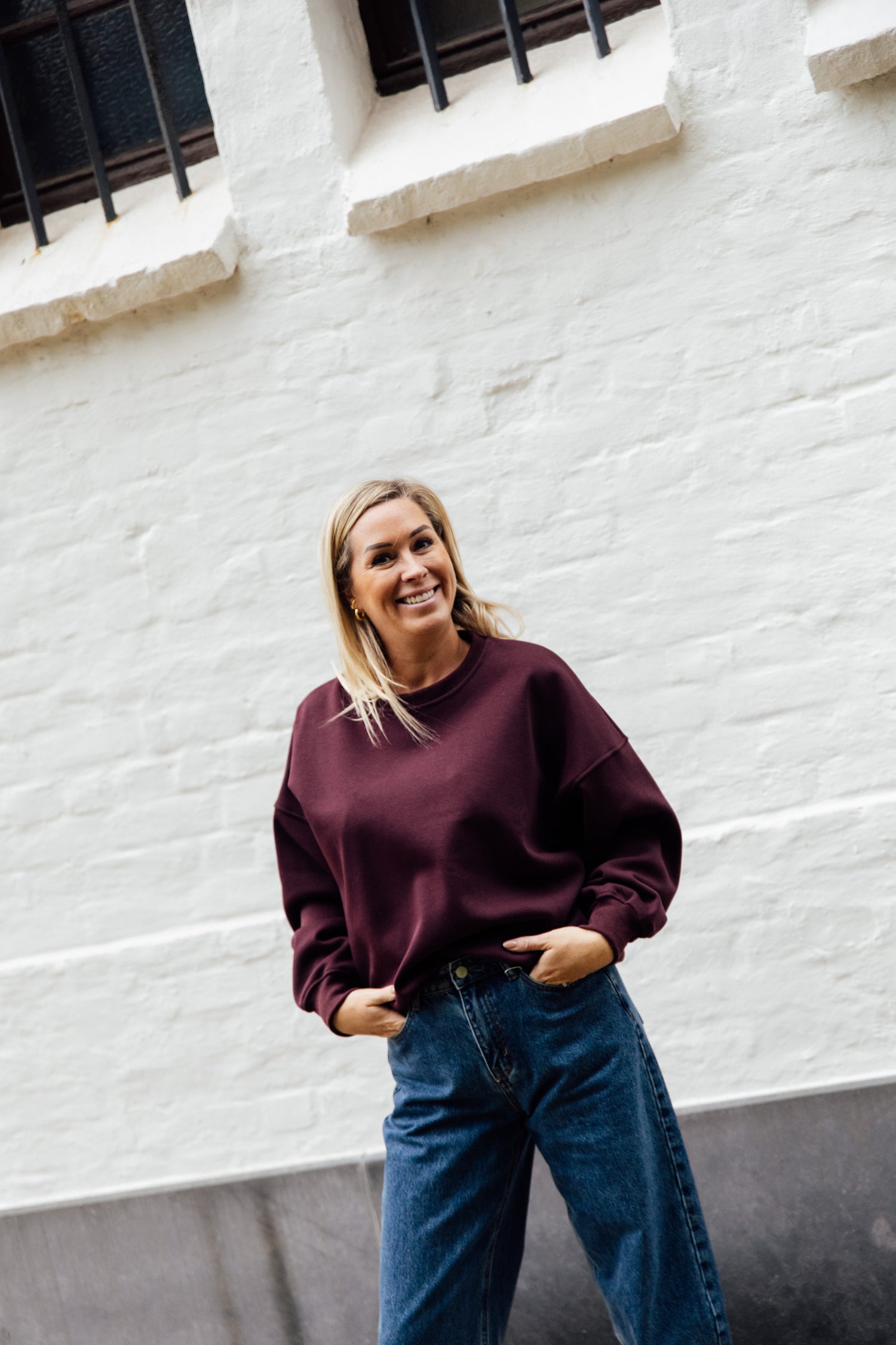 Sweater POMMELIEN - Bordeaux