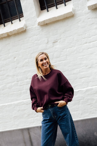 Sweater POMMELIEN - Bordeaux