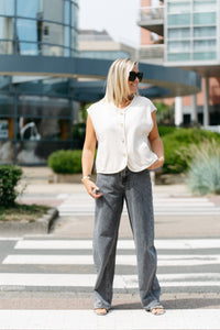 Sleeveless Jacket LUCIA - Beige