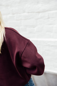 Sweater POMMELIEN - Bordeaux