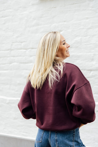 Sweater POMMELIEN - Bordeaux