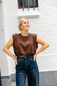 Top PAULETTE - Brown