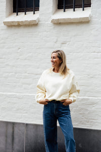 Sweater POMMELIEN - Vanille