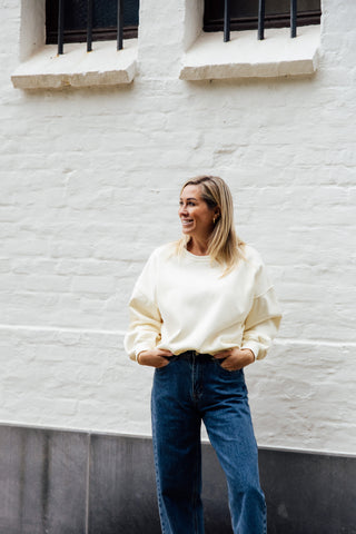 Sweater POMMELIEN - Vanille