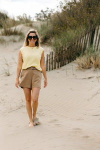 ANNA Debardeur  - Yellow