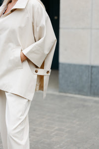 CLAIRE Short Trenchcoat - Beige