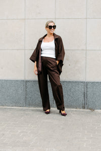 Pants CLAIRE  - Chocolate