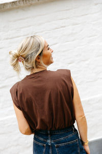 Top PAULETTE - Brown
