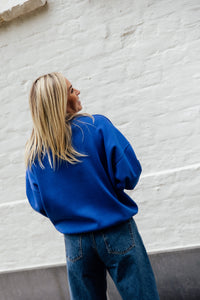 Sweater POMMELIEN - Royal Blue