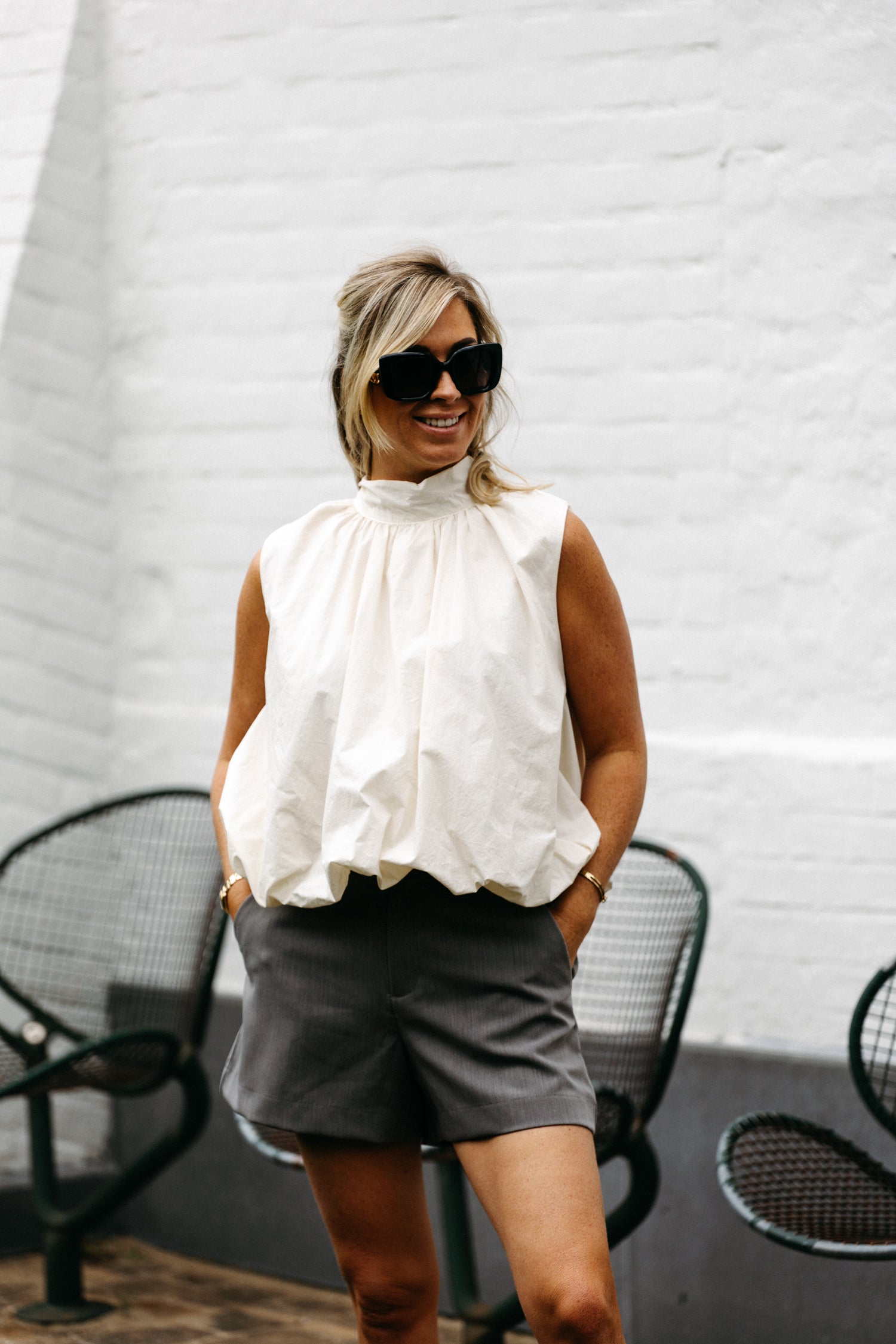 Blouse FRANNE -  Ecru