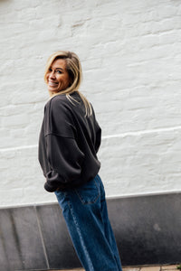 Sweater POMMELIEN - Dark Grey