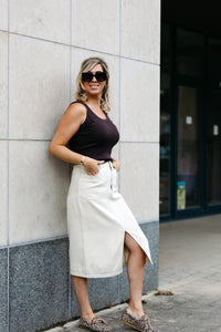 Top LIZA - Brown