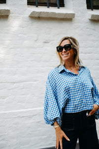 Blouse CATO - Royal Blue