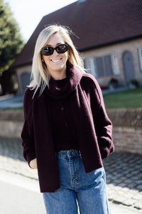 Scarf Lina - Bordeaux