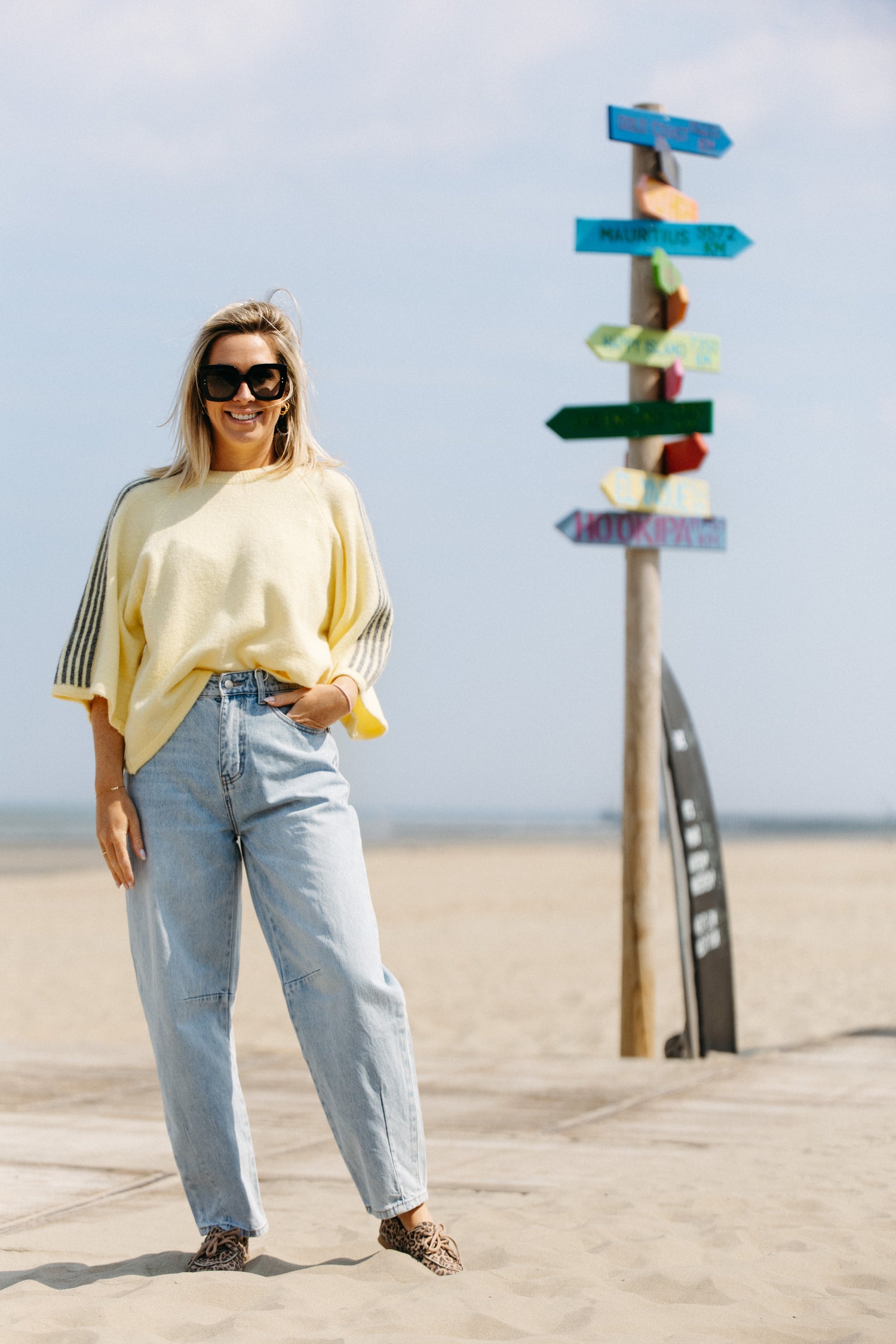 Knit JANELLE - Yellow