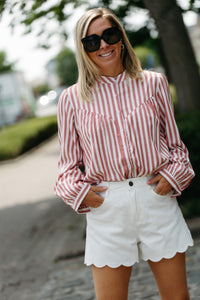 Blouse CHARLIE - Red