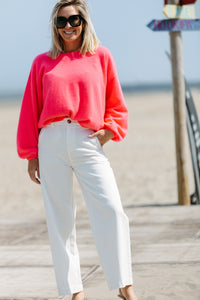 LIZA Sweater - Fushia