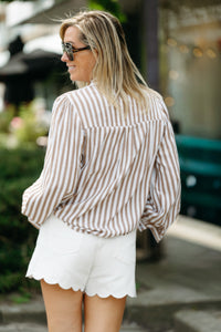 Blouse CHARLIE - Brown