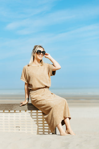 Skirt ODETTE - Camel