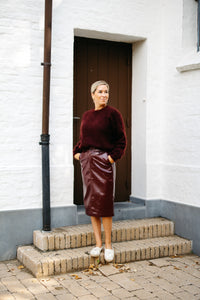 Skirt FLOOR - Bordeaux