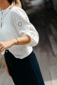 Blouse FLORA - White