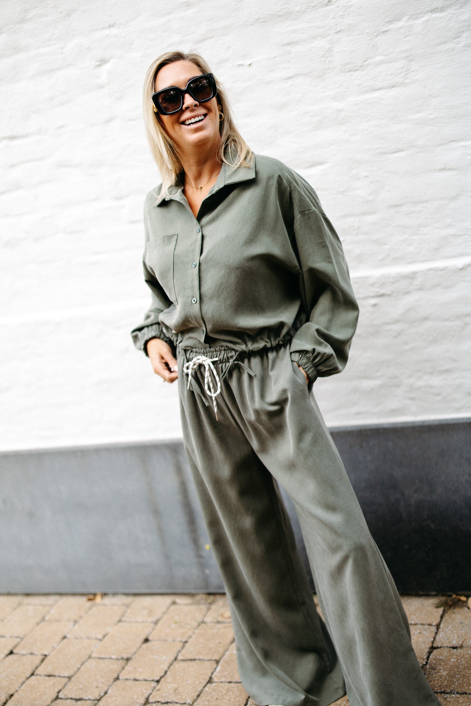 Pants OLIVIA - Kaki