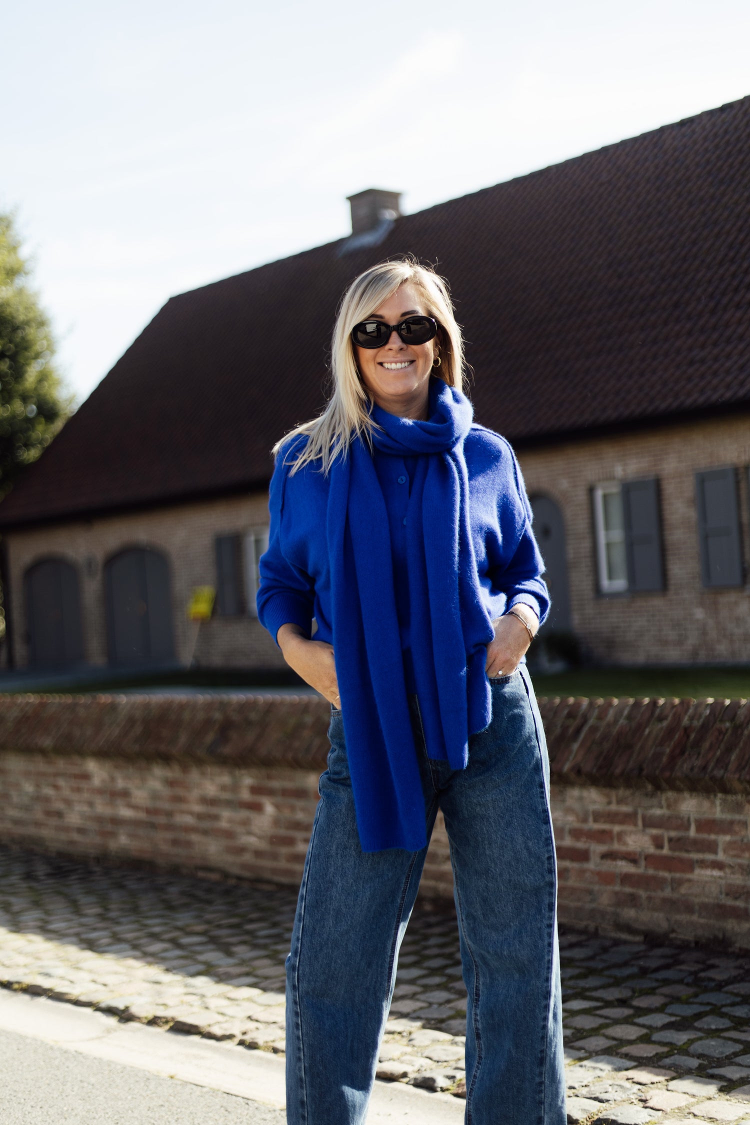 Gilet ELZA  - Royal Blue