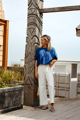 Top LIVA - Royal Blue