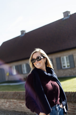 Scarf Lina - Marine