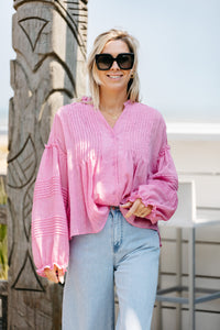 Blouse EMANUELLE - Pink