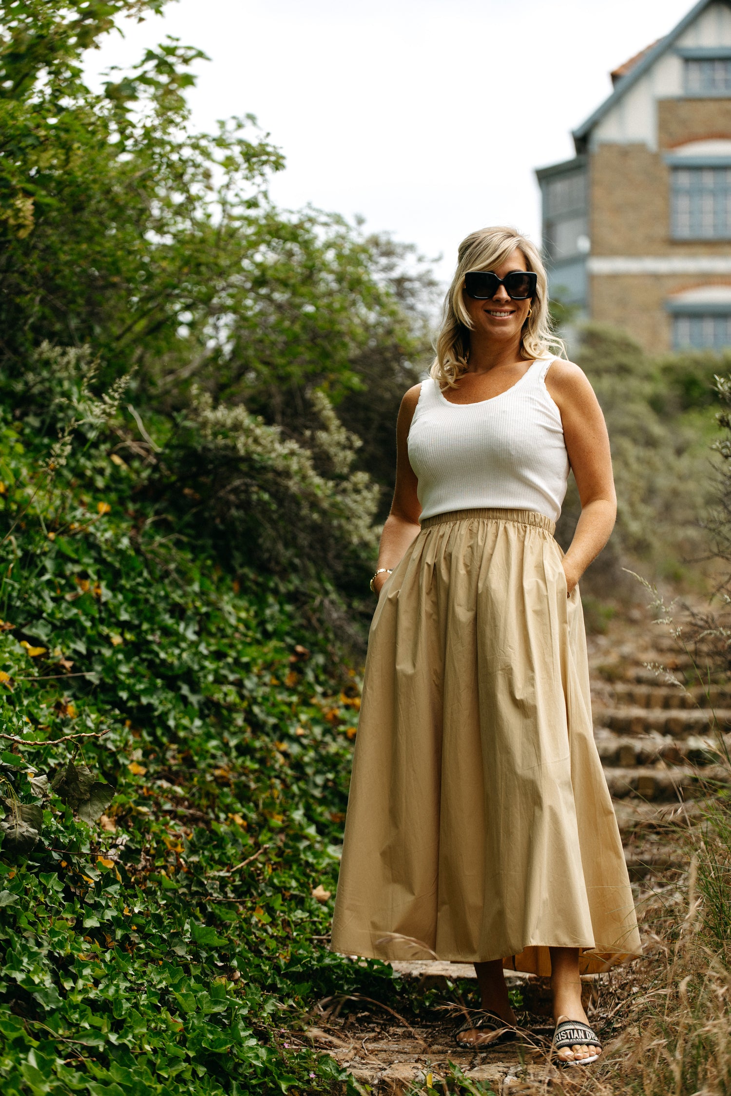Skirt JULIETTE - Taupe