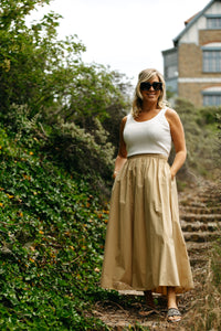 Skirt JULIETTE - Taupe