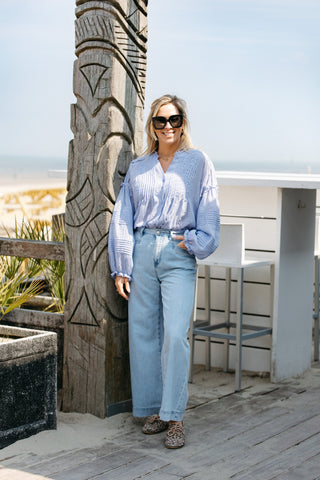 Blouse EMANUELLE - Blue