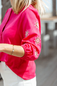 Blouse FLORA - Fushia